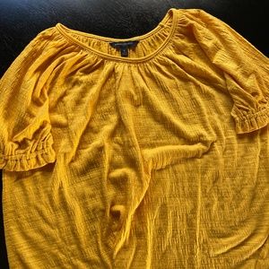 Banana Republic maize blouse